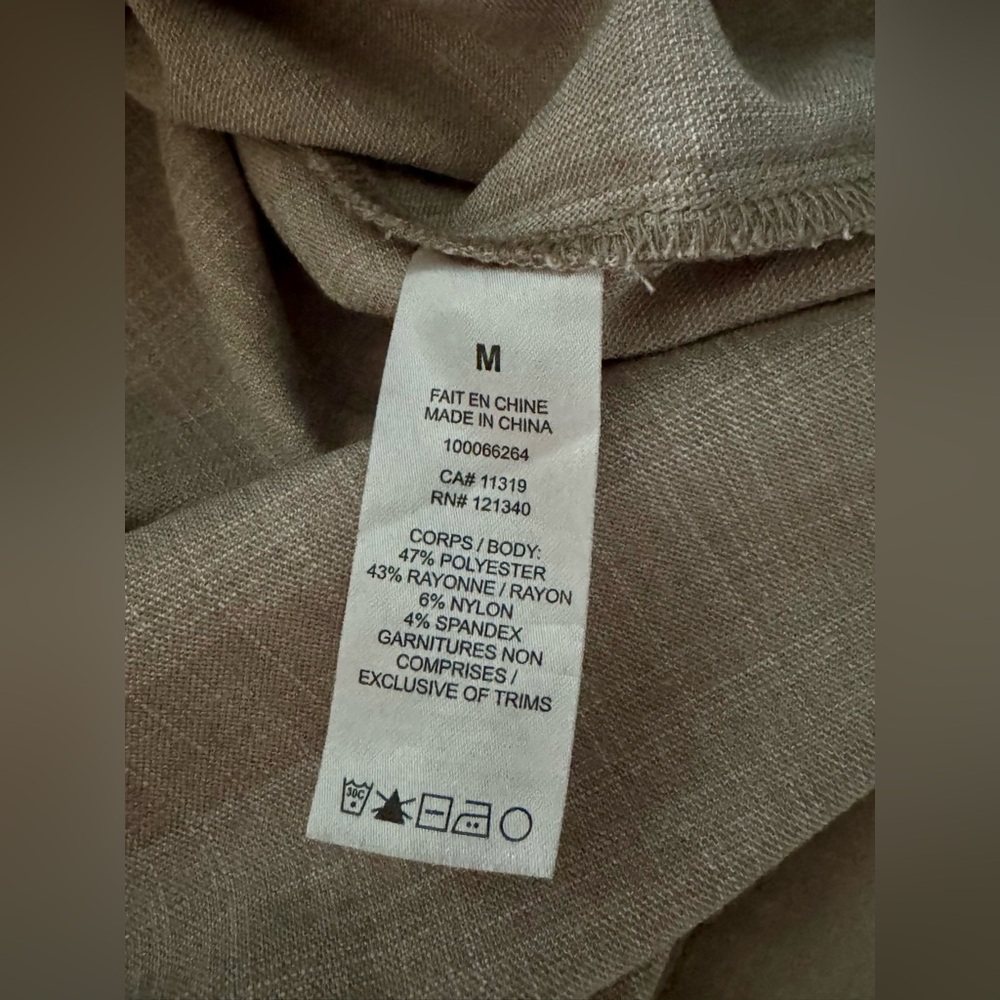 Dynamite Button-Front shirt Shacket size medium - Picture 5 of 15